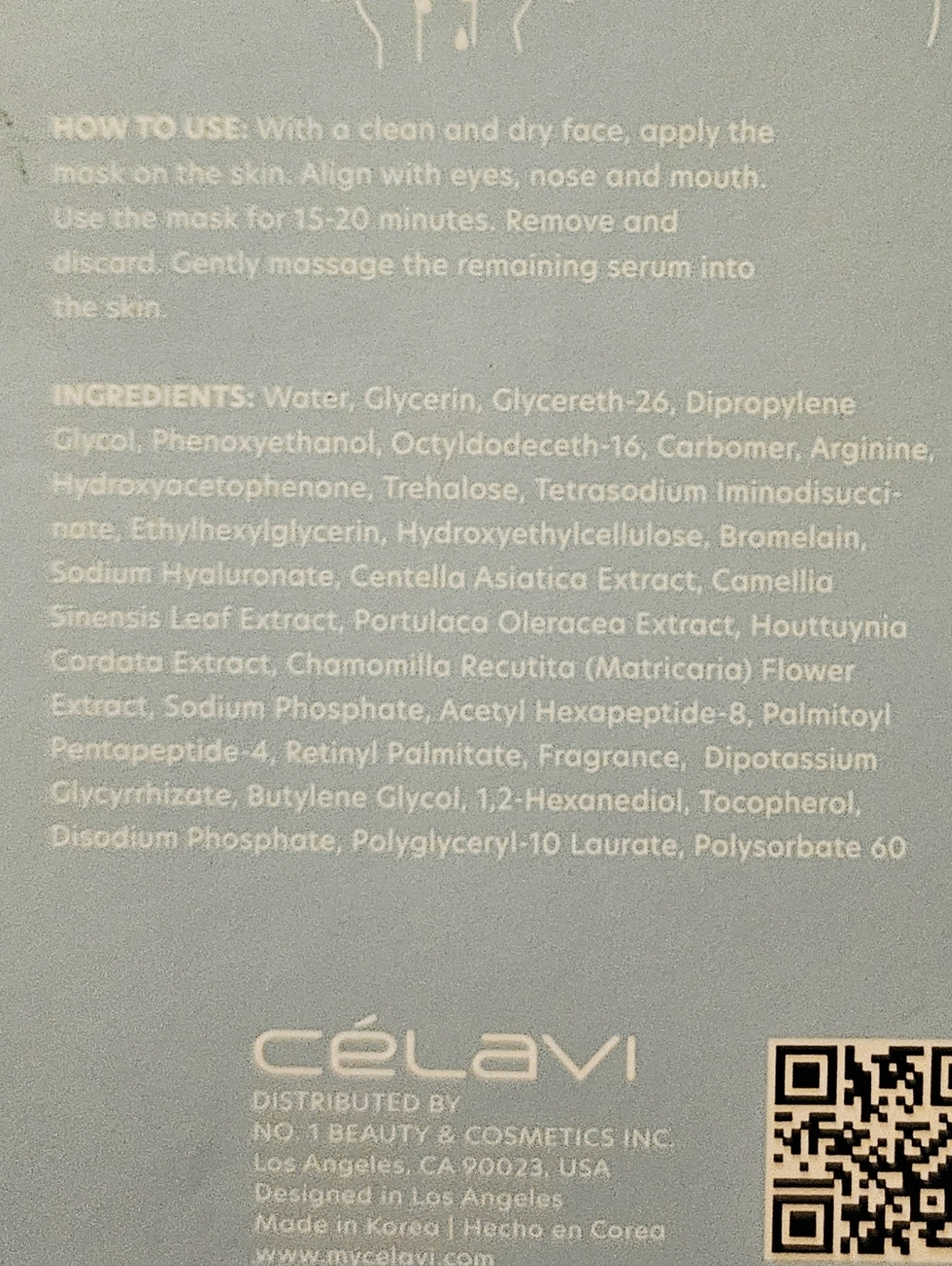 Face Sheet Mask 5 Packs - Picture 3 of 6